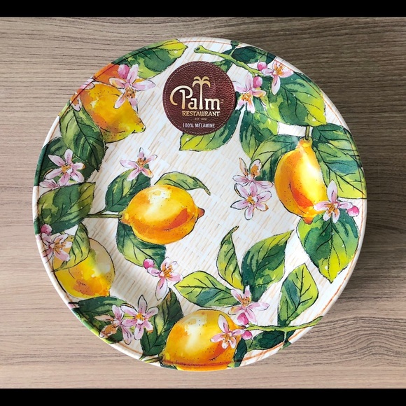palm restaurant Other - Palm Restaurant Lemon Melamine Plates